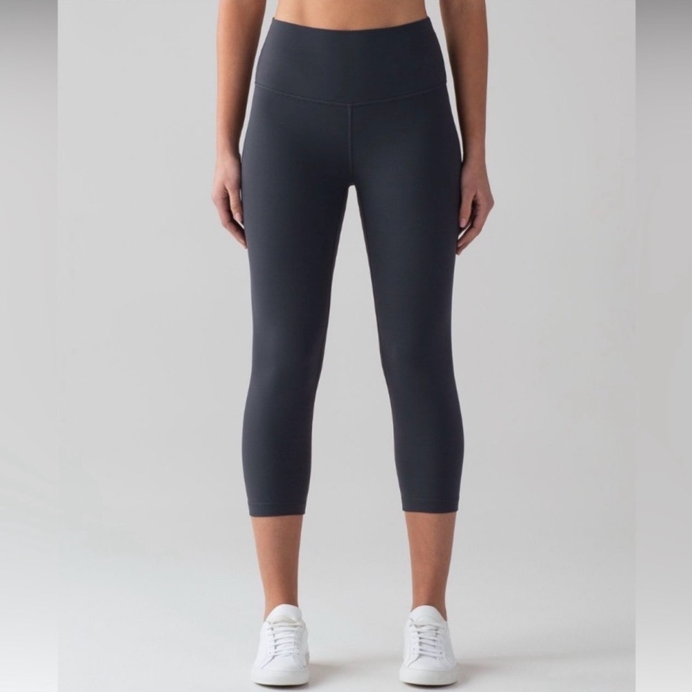 lululemon athletica Dark Gray align High-Waist Leggings